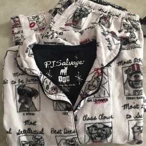 PJ Salvage Flannel Pajamas